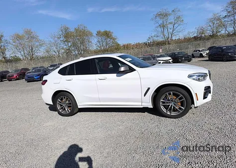 2020 BMW X4 xDrivem40I z USA, uszkodzony, nr VIN 5UX2V5C02L9D35085